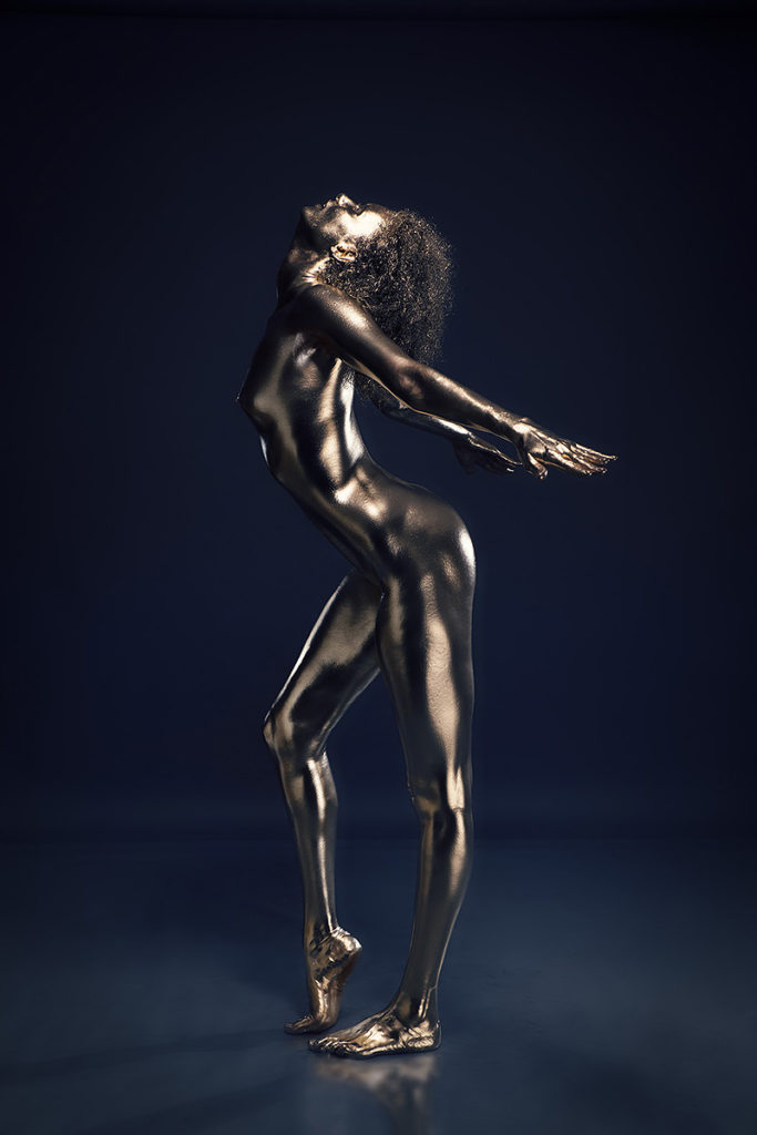 Gold Bodypainting